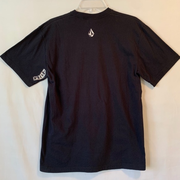 Volcom Youth Boys Short Sleeve Printed T-Shirt, Black Size XL - Picture 5 of 8